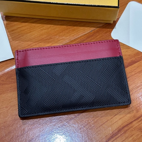 Fendi logo two-tone card case holder - Picture 3 of 11